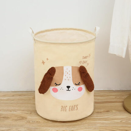 Cubby Puppy Laundry Basket