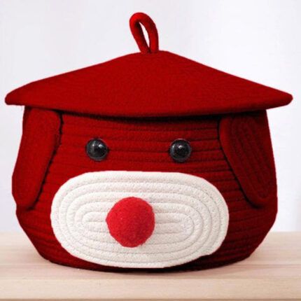Doggo Dude Kids Rope Basket - Red