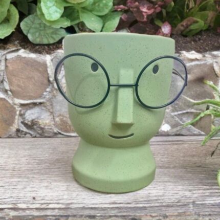 The Librarian Planter - Green