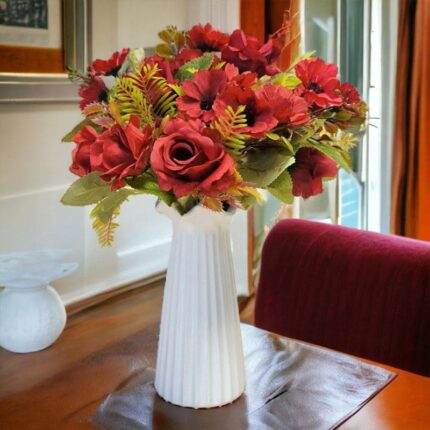 Edelle Rose Floral Stick - Set Of Two