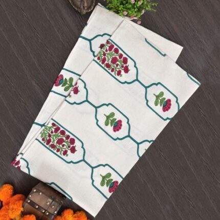Jaipuri Jewel Waffle Bath Towel