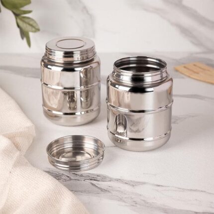 Pagoda Storage Jar (500 ML) - Set Of Two