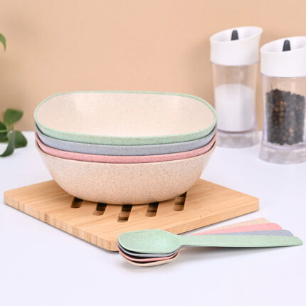 Sustaina Mixing Bowl With Spoon (750 mL) - Eight Piece Set