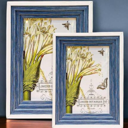 Log Love Table Photo Frame - Set Of Two
