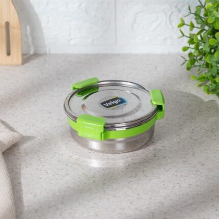 Clip Lock Lunch Box (325 ML) - Green