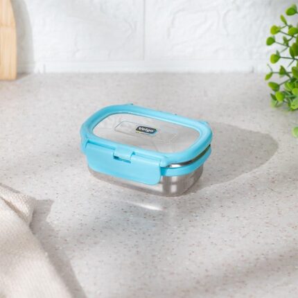 Yum Lock Insulated Lunch Box (Aqua) - 180 ML