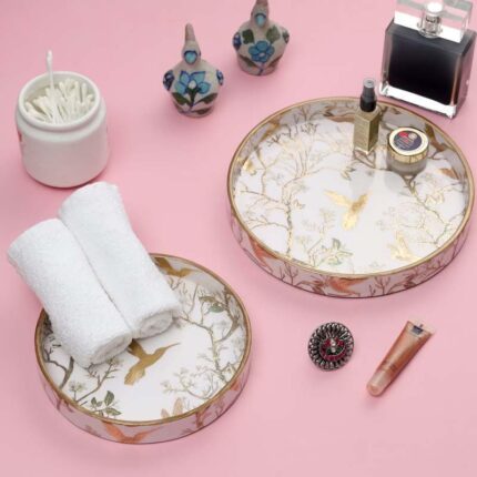 Chinese Glory Tray - Set Of Two